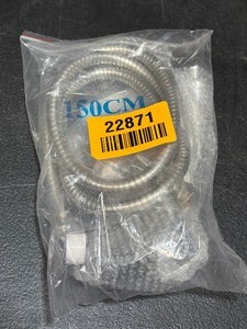 lot 22871 image: New shower head hose and holder