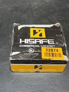 lot 22874 image: Hisafe commercial lock set NEW
