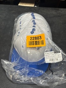 lot 22883 image: New - 12 - LG-XL - Blue & White Fitted Hats.