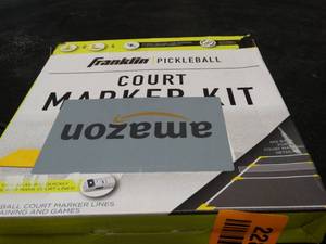 lot 22817 image: pickle ball court marker kit