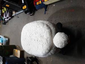 lot 22943 image: Shuan the Sheep Storage Container  Table.