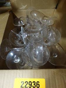 lot 22936 image: Huge Lot of Martini Glasses.