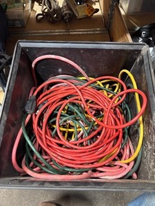 lot 22922 image: lot of various extension cords