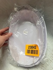 lot 23042 image: Set of 3 White Plastic Bowls