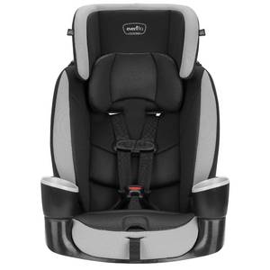 lot 1204 image: Evenflo Maestro Sport Booster Car Seat (Granite Gray)