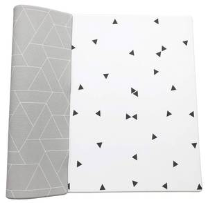 lot 1220 image: $166 Little Bot Baby Play Mat (Ofie mat, zen line  triangle)