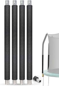 lot 1257 image: Trampoline Poles Replacement for Skywalker Or Jumpzylla,Galvanized Trampoline Enclosure Pole for Skywalker or Jumpzylla,Replace Parts#4201 4202 4135 OR for Jumpzylla 8ft 10ft&12ft 14ft