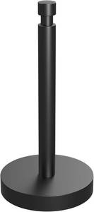 lot 2314 image: YUMORE Paper Towel Holder Countertop, Black Paper Towel Holder with Weighted Base Non Slip, Standing Paper Towel Roll Holder for Kitchen Bathroom, Stainles Steel (Matte Black)