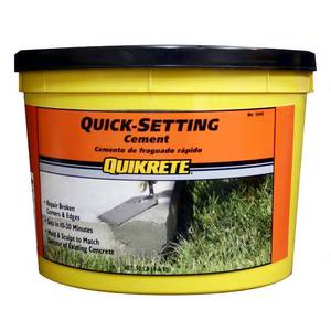lot 2347 image: Quikrete Quick-Setting Cement 10 lb
