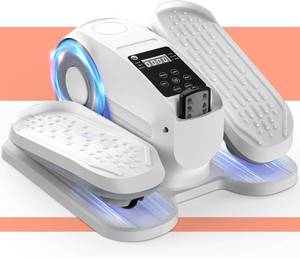 lot 2367 image: Under Desk Elliptical, Electric Leg Exerciser as Seen on TV for Seniors with 12 Adjustable Speed, Quiet Portable Electric Seated Pedal Exerciser Machine with Remote Control for Home Office