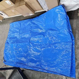 lot 2369 image: Blue Tarp 16X24