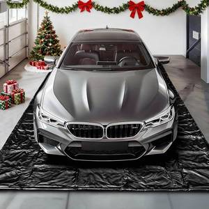 lot 2399 image: Garage Floor Mat, (79 x 18) Under Car Waterproof Containment Mats, Oil Mat for Garage Covering, Garages Floor Mats for Under Car, Keeps Dry and Clean