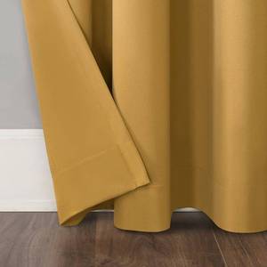 lot 3521 image: Sun Zero Mercer Blackout Solid Grommet Single Curtain Panel. 40x95