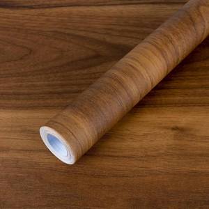 lot 3570 image: COSNIGHT Wood Grain Contact Paper, Vintage Peel and Stick Wallpaper 15.7x197, Removable Natural Matte Wall Paper for Countertops, Cabinets and Drawers