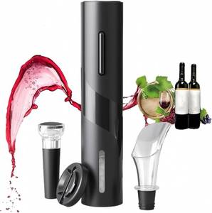 lot 3591 image: PEIPU Electric Wine Bottle Opener, 4 Pack Battery Operated, Easy to Use, Perfect for Home, Restaurants & Travel, Wine Lovers & Host