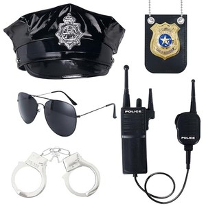lot 3616 image: Spooktacular Creations Police Costume Accessories, Halloween Costume Accessories for Kids Adults, Police Role-Playing Accessory, Detective Dress-Ups