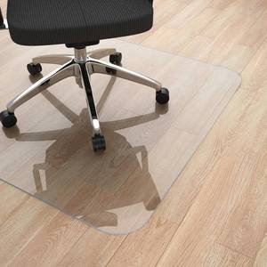 lot 4031 image: Yecaye Office Chair Mat for Hardwood Floor, 36 x 48 Clear Computer Desk Chair Mat, PVC Heavy Duty Floor Protector for Rolling Chairs, Cant be Used on Carpet(Transparent, 36 x 48)