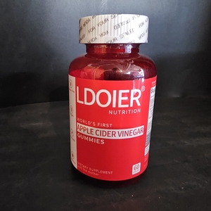 lot 4081 image: LDOIER Nutrition Apple Cider Vinegar Gummies. BB 1026