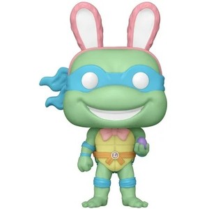 lot 4113 image: FUNKO POP Teenage Mutant Ninja Turtles Easter -Leonardo with Easter Egg (TMNT)