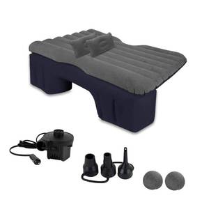 lot 41 image: Zento Deals Truck and Car Air Mattress Backseat Bed - Premium Quality Portable Car Inflatable Mattress with 2 Pillows Universal fit (1 Pack) - Retail $30