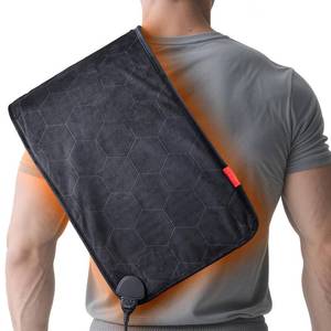 lot 60 image: InVarme Extra Hot Heating Pad 2X Graphene Max 160�� Electric Heating Pad for Back Neck Shoulders Leg - Fast Deep Relief for Men Father Husband in Winter - 4H Auto Off 12 x 24 - Retail $40