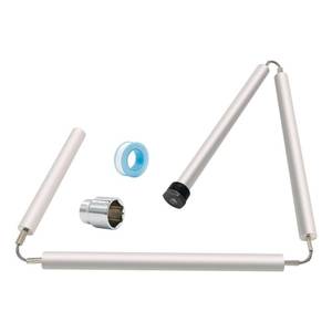 lot 110 image: 44 Flexible Magnesium Anode Rod, Hot Water Heater Anode Rod Replace for GE, Rheem, Reliance, Richmond, Kenmore Water Heater Including 1-116 Hex Socket Tool and Teflon Tape - Retail $29