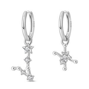 lot 173 image: HUIPOJUE 925 Sterling Silver Drop Earrings for Women, Pisces Dangle Earrings Hypoallergenic With Cubic Zirconia Gift, Astrology Birthday Gifts for Her - Retail $7