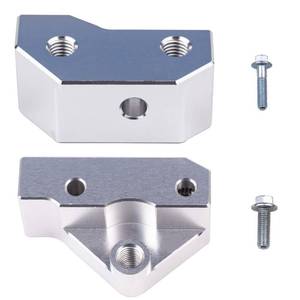 lot 232 image: Knock Sensor Relocation Bracket Kit Fit for 1997-2007 GM Gen III LS V8 Engines LS1 LM7 LR4 LQ4 LS6 L59 LQ9 LM4 L33 Includes Left Driver-Side Brackets Right Passenger-Side Bracket and Mounting Bolts - Retail $25