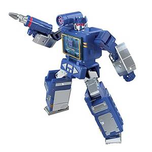 lot 247 image: Transformers Toys Generations War for Cybertron Kingdom Core Class WFC-K21 Soundwave Action Figure - Kids Ages 8 and Up, 3.5-inch - Retail $32