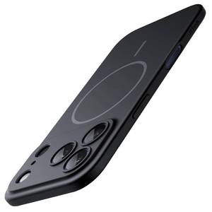 lot 258 image: JETech Magnetic Slim Case for iPhone 17 Pro 6.3-Inch, Compatible with MagSafe, Ultra-Thin Lightweight Minimalist Phone Cover with Matte Finish and Full Camera Lens Protection (Black) - Retail $15