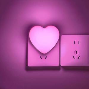 lot 263 image: INZU Night Lights Plug into Wall, LED Night Light for Kids, Cute Nightlight with Auto Dusk to Dawn Sensor, LED Nightlight with Soft Warm Light for Bedroom, Nursery, Bathroom, Hallway (Pink) - Retail $7