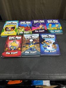 lot 4575 image: Dog Man Book Collection by Dav Pilkey
