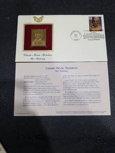 lot 4617 image: 1997 The Mummy Gold Stamp First Day Cover