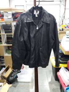 lot 4632 image: Nothing Else Is A Pepsi Leather Jacket Size Large