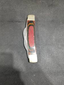 lot 4719 image: 4 BLADE GiANT POCKET KNIFE -SOLINGEN STEEL BLADES