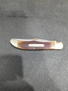 lot 4721 image: Old Timer Folding Pocket Knife Tip Broken See Pictures