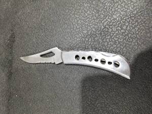 lot 4733 image: Stainless Steel L440 Folding Knife