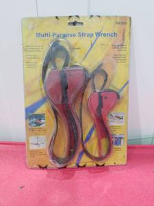 lot 3114 image: Multi-Purpose Strap Wrench Set RA505