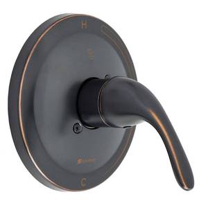 lot 3115 image: 1-Handle Valve Trim Kit in Oil Rubbed Bronze (Valve Not Included)