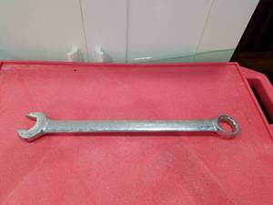lot 3166 image: Pittsburgh 1-14 inch Chrome Plated Wrench