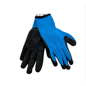lot 3167 image: Heavy Duty Latex Glove- Blue