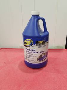 lot 3176 image: Zep Premium Carpet Cleaner Shampoo - 1 Gallon ECZUPXC1282 - Pro Strength Deep Cleaning and Stain Removal  Restores and Renews Worn and Soiled Carpets