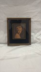 lot 59025 image: The Light of the World by C. Bosseron Chambers Framed Print - Retail $45