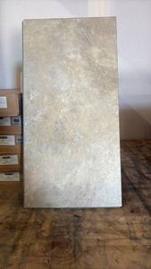 lot 59038 image: Mannington Adura Rigid Maidens Veil Athena Luxury Vinyl Tile 12x24 - Retail $330