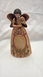 lot 59064 image: Country Soul Friends Angel Figurine - Retail $25