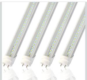 lot 5687 image: 2FT T8 LED Tube Light,12W(30W Equivalent),Type AB Plug & Play or Ballast Bypass,1560LM,Led Replacement F20T10 T20T12 Flourescent Tube,5000K, Dual Ended Power, Clear Cover(4-Pack)