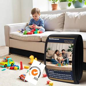 lot 5832 image: Sellmazon Under Couch Blocker for Kids and Pet Toys, 5 inch x 123inch, Toy Blocker for Bed and Furniture, Stop Toys Going Under Sofa