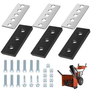 lot 5869 image: Snow Blower Impeller Modification Kit Universal 38 3-Blade, for Modifies 2-Stage Machine, (3)
