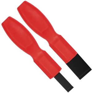 lot 5873 image: Jersvimc 2Pcs Carbide Scraper Tool - 1-14 Inch & 58 Inch Carbide Gasket Scraper, Super Carbon Scrapers Tool for Automotive Metal Remover(Red)