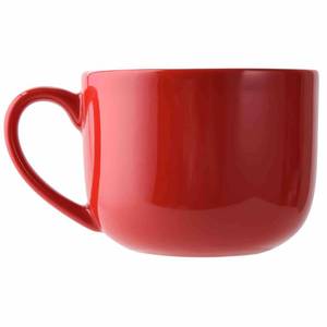 lot 5920 image: CAILIDE 50oz large Ceramic Soup Mug with Handles for Coffee, Tea, Ice Cream, Cereal (Red)